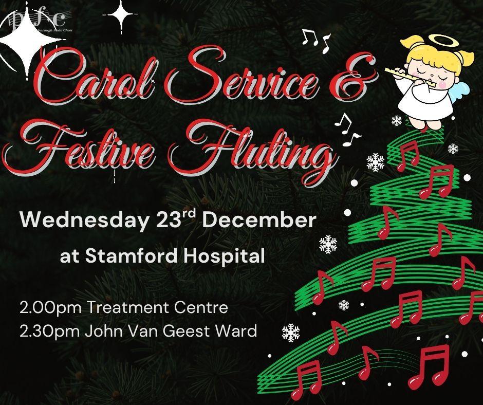 Carol Service and Festive Music about Stamford Hospital